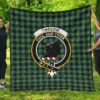 Tweedside District Tartan Clan Badge Premium Quilt Th8 Home Decor  Quilt